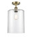 Ballston LED Semi-Flush Mount in Antique Brass (405|516-1C-AB-G112-L-LED)