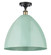 Ballston One Light Semi-Flush Mount in Antique Brass (405|516-1C-AB-MBD-16-RD)