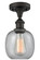 Ballston LED Semi-Flush Mount in Oil Rubbed Bronze (405|516-1C-OB-G104-LED)