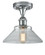 Ballston One Light Semi-Flush Mount in Polished Chrome (405|516-1C-PC-G132)