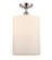 Ballston One Light Semi-Flush Mount in Polished Nickel (405|516-1C-PN-G111-L)