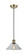 Ballston One Light Mini Pendant in Antique Brass (405|516-1P-AB-G132)