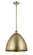 Ballston One Light Pendant in Antique Brass (405|516-1S-AB-MBD-16-AB)