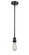 Ballston LED Mini Pendant in Matte Black (405|516-1S-BK-LED)