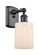 Ballston One Light Wall Sconce in Matte Black (405|516-1W-BK-G341)