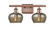 Ballston Two Light Bath Vanity in Antique Copper (405|516-2W-AC-G96)