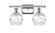 Ballston Two Light Bath Vanity in Polished Nickel (405|516-2W-PN-G1213-6)