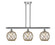 Ballston Three Light Island Pendant in Polished Chrome (405|516-3I-PC-G122-8RB)