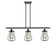 Ballston Three Light Island Pendant in Brushed Satin Nickel (405|516-3I-SN-CE513)