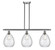 Ballston Three Light Island Pendant in Brushed Satin Nickel (405|516-3I-SN-G372)