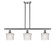 Ballston Three Light Island Pendant in Brushed Satin Nickel (405|516-3I-SN-G402)