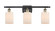 Ballston Three Light Bath Vanity in Black Antique Brass (405|516-3W-BAB-G341)
