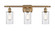 Ballston LED Bath Vanity in Brushed Brass (405|516-3W-BB-G802-LED)