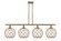 Ballston LED Island Pendant in Antique Brass (405|516-4I-AB-G122-10RB-LED)