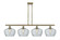 Ballston LED Island Pendant in Antique Brass (405|516-4I-AB-G92-L-LED)