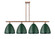 Ballston Four Light Island Pendant in Antique Copper (405|516-4I-AC-MBD-12-GR)
