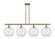 Ballston LED Island Pendant in Brushed Brass (405|516-4I-BB-G122-10RW-LED)