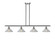 Ballston LED Island Pendant in Brushed Satin Nickel (405|516-4I-SN-G132-LED)