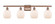 Ballston LED Bath Vanity in Antique Copper (405|516-4W-AC-G101-LED)
