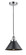 Edison One Light Mini Pendant in Polished Chrome (405|616-1PH-PC-M10-BK)