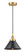 Edison LED Mini Pendant in Polished Chrome (405|616-1PH-PC-M10-BK-LED)