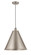 Edison One Light Mini Pendant in Brushed Satin Nickel (405|616-1P-SN-MBC-16-SN)