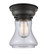 Franklin Restoration LED Flush Mount in Matte Black (405|623-1F-BK-G192-LED)