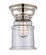 Franklin Restoration LED Flush Mount in Polished Nickel (405|623-1F-PN-G184-LED)