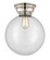 Franklin Restoration One Light Flush Mount in Polished Nickel (405|623-1F-PN-G202-12)