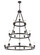 Ballston LED Chandelier in Matte Black (405|82034-BK-LED)