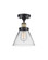 Ballston Urban LED Semi-Flush Mount in Black Antique Brass (405|916-1C-BAB-G42-LED)