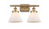 Ballston Urban Two Light Bath Vanity in Brushed Brass (405|916-2W-BB-G41)