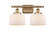 Ballston Urban Two Light Bath Vanity in Brushed Brass (405|916-2W-BB-G71)