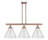 Ballston Urban LED Island Pendant in Antique Copper (405|916-3I-AC-G44-L-LED)