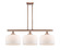 Ballston Urban LED Island Pendant in Antique Copper (405|916-3I-AC-G71-L-LED)
