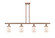 Ballston Urban LED Island Pendant in Antique Copper (405|916-4I-AC-G51-LED)
