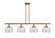 Ballston Urban Four Light Island Pendant in Brushed Brass (405|916-4I-BB-G72) Ballston Urban Four Light Island Pendant in Brushed Brass (405|916-4I-BB-G72)