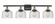 Ballston Urban Four Light Bath Vanity in Black Antique Brass (405|916-4W-BAB-G74)