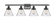 Ballston Urban LED Bath Vanity in Matte Black (405|916-4W-BK-G44-LED)