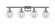 Ballston Urban LED Bath Vanity in Polished Chrome (405|916-4W-PC-G202-6-LED)