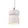 Radiance One Light Pendant in Bisque (102|CER-6500-BIS-ABRS-WTCD)