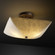 Clouds Two Light Semi-Flush Mount in Dark Bronze (102|CLD-9695-25-DBRZ)