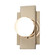 Fusion LED Wall Sconce in Brushed Brass (102|FSN-4041-CLOP-BRSS)