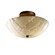 Porcelina Two Light Semi-Flush Mount in Dark Bronze (102|PNA-9690-35-BANL-DBRZ)