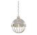 Montauk One Light Pendant in Polished Nickel (33|311351PN)