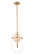 Lennox One Light Mini Pendant in New Brass (33|513311NB)