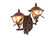 Ponderosa Two Light Outdoor Wall Bracket in Ponderosa (33|9163PD)