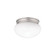 Ceiling Space One Light Flush Mount in Brushed Nickel (12|206NI)