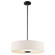 Three Light Pendant/Semi Flush in Black (12|42121BK)