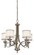 Lacey Five Light Chandelier in Antique Pewter (12|42381AP)